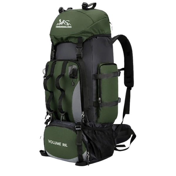 90L Waterproof Camping Backpack Max